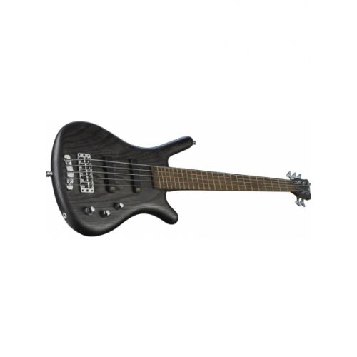Бас-гитара WARWICK Teambuilt Pro Series Corvette Ash, 5-String, A/A, (Nirvana Black Transparent Satin)